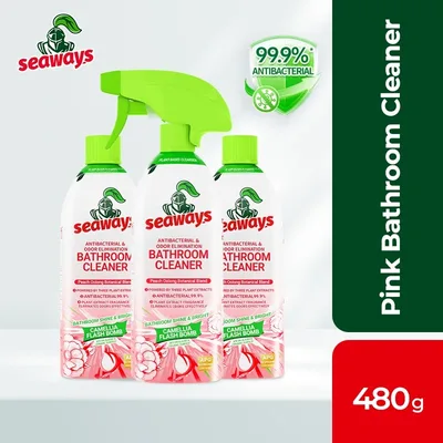 homefinds shares: Seaways Bathroom Disinfect& Deodorize Cleaner 480g Toilet Bowl Cleaner Glass Watermark Remover
