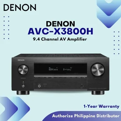 Denon AVC-X3800H 9.4ch 8K AV Receiver Dolby Atmos 11.4 Processing HEOS WiFi Home Cinema AVCX3800H AVR-X3800H
