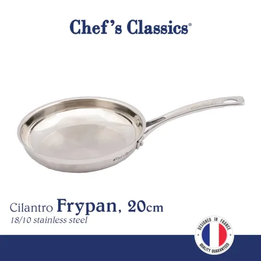 Chef's Classics Cilantro Stainless Steel Frypan, 20cm