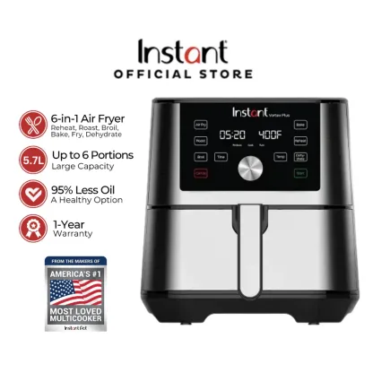 Instant Vortex Plus 6-in-1 Air Fryer Multicooker (6 QT/5.7 L)