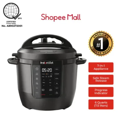 Instant Pot RIO 6QT (5.7 Liters) 7-in-1, Multifunction Electric Pressure Cooker