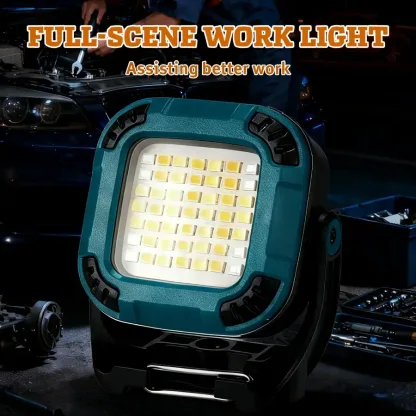 Magnetic Work Light Portable LED Rechargeable Magnetic Work Light Multi-function Lighting Security